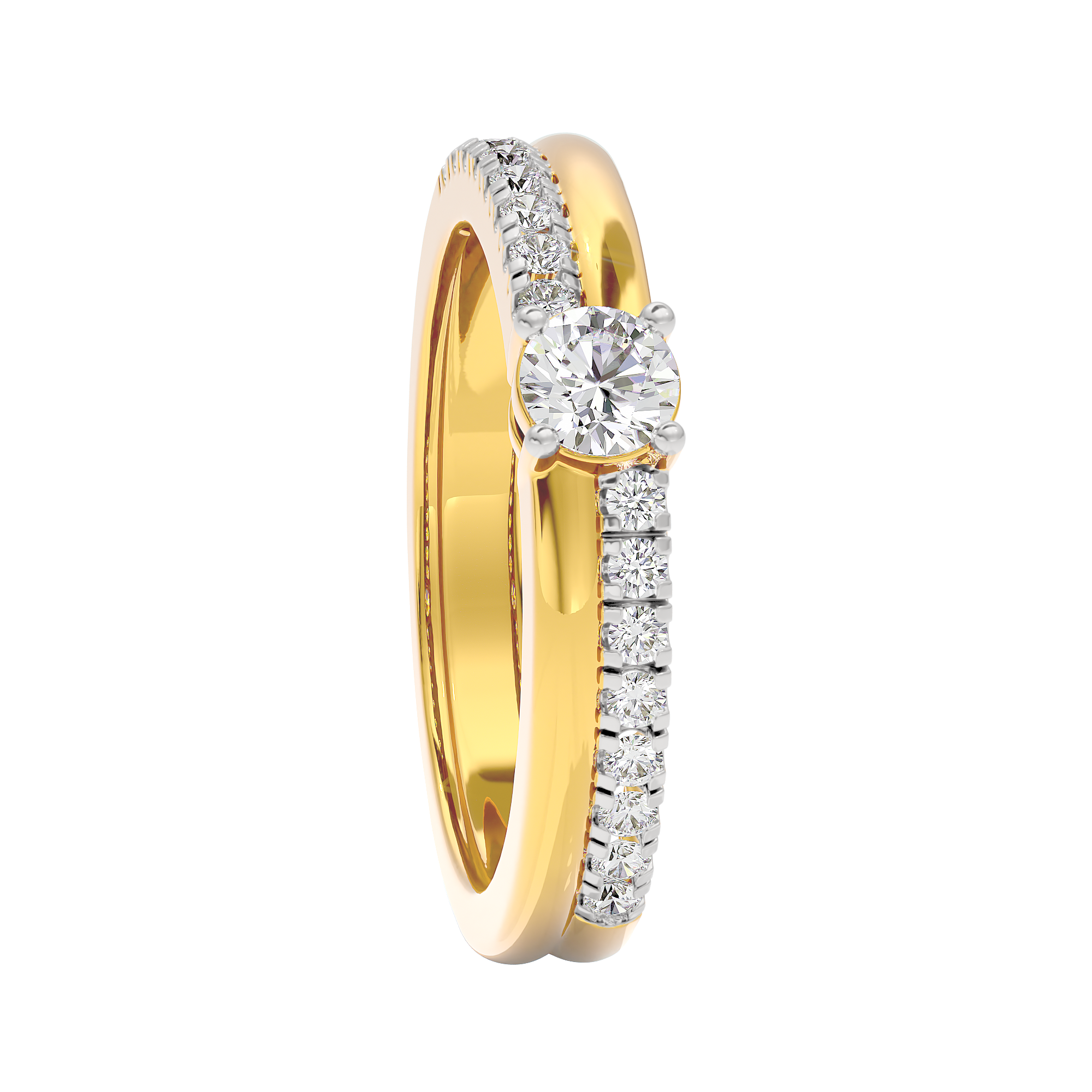 Twilight Glow Diamond Ring