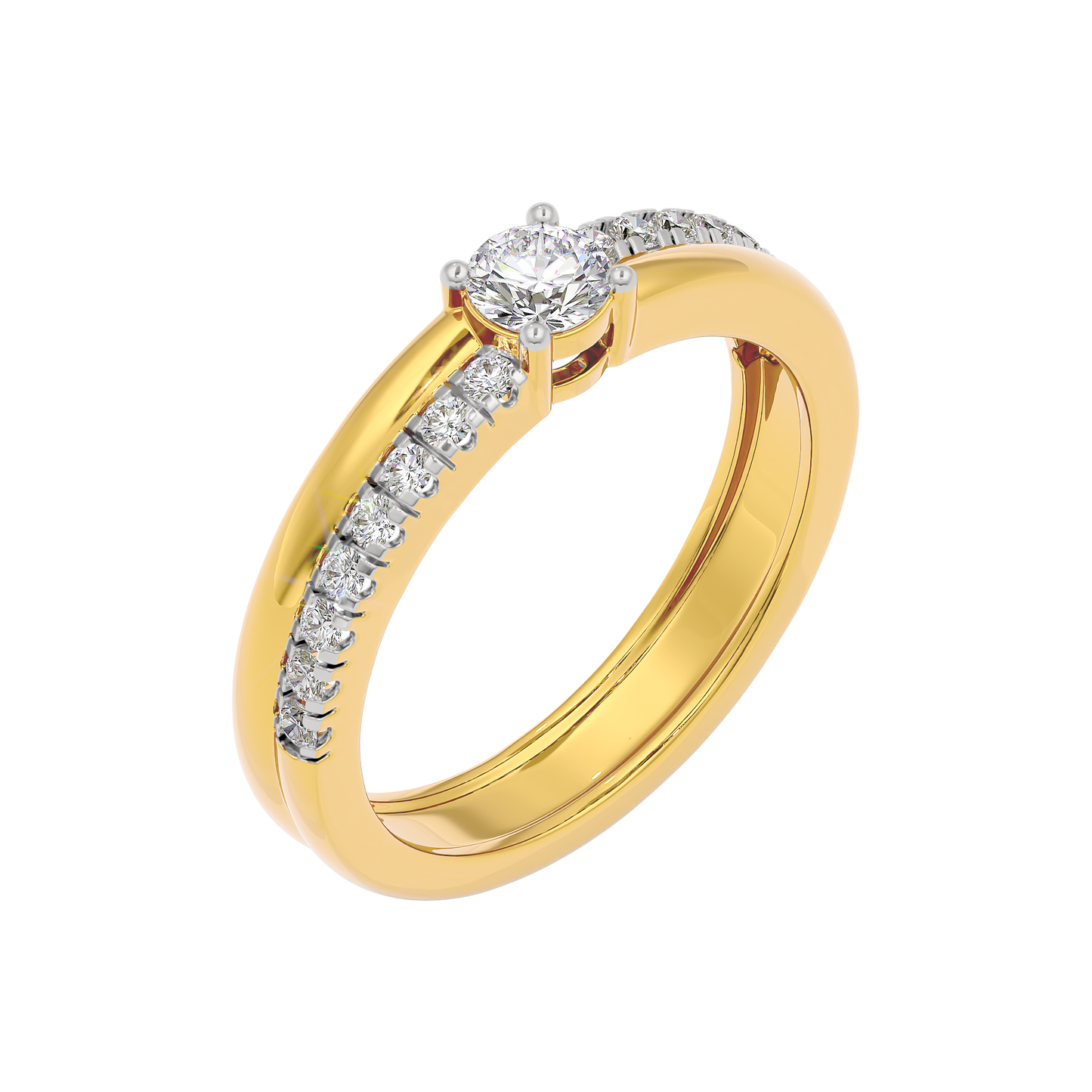 Twilight Glow Diamond Ring