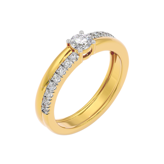 Twilight Glow Diamond Ring