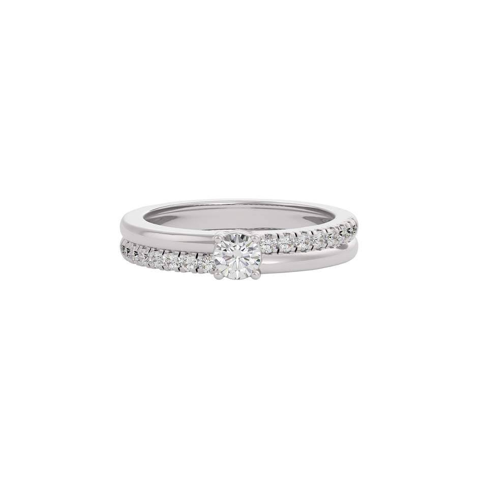 Twilight Glow Diamond Ring