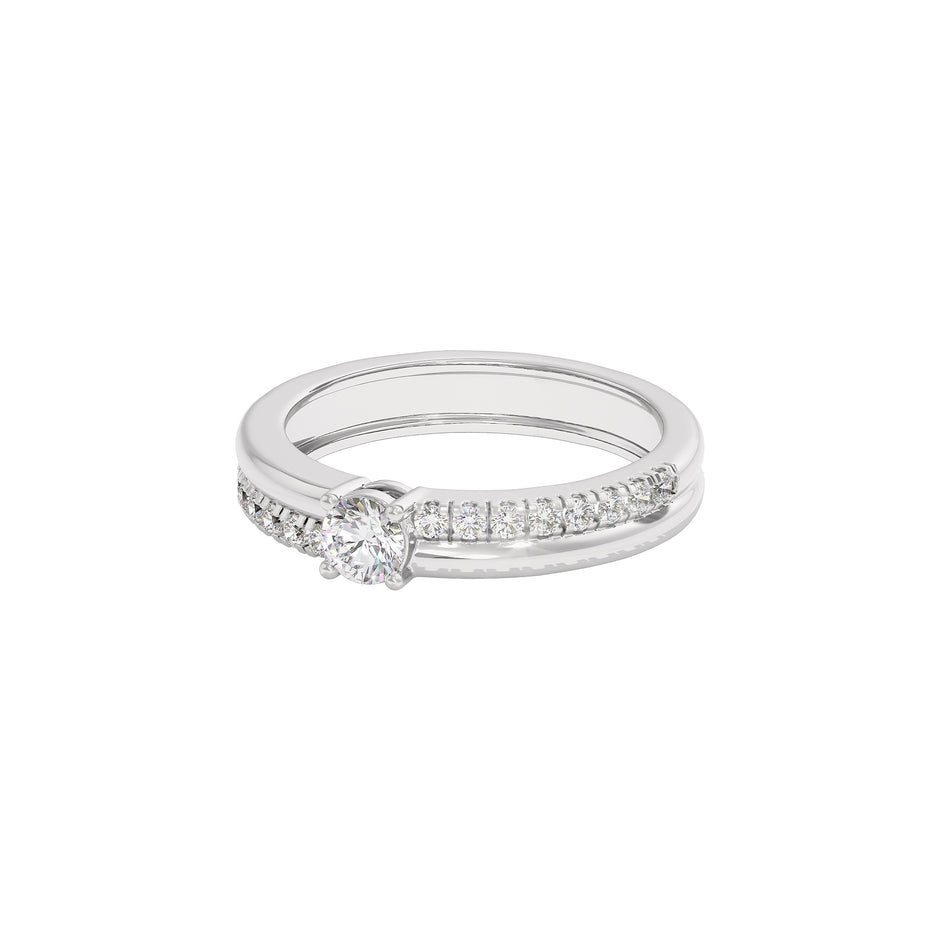 Twilight Glow Diamond Ring