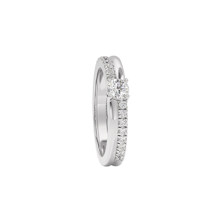 Twilight Glow Diamond Ring