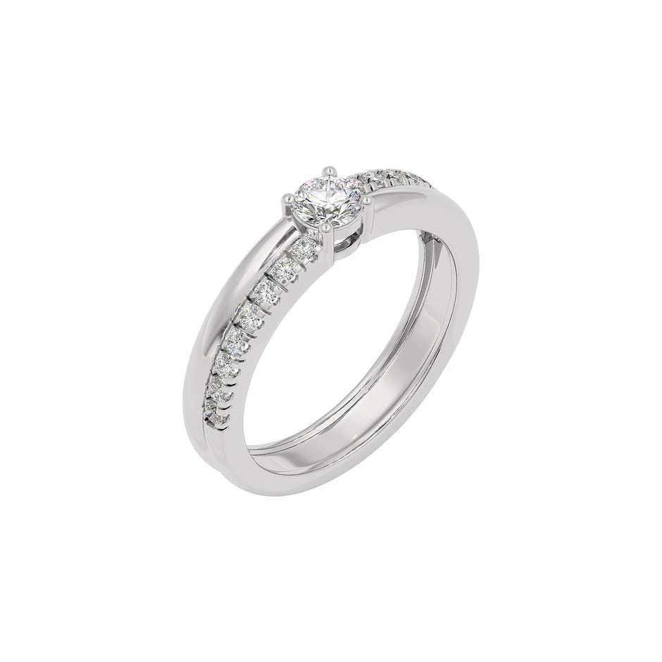Twilight Glow Diamond Ring