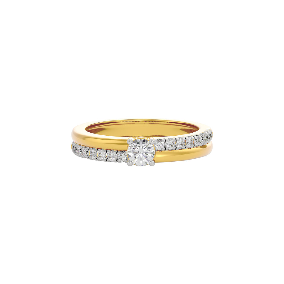 Twilight Glow Diamond Ring