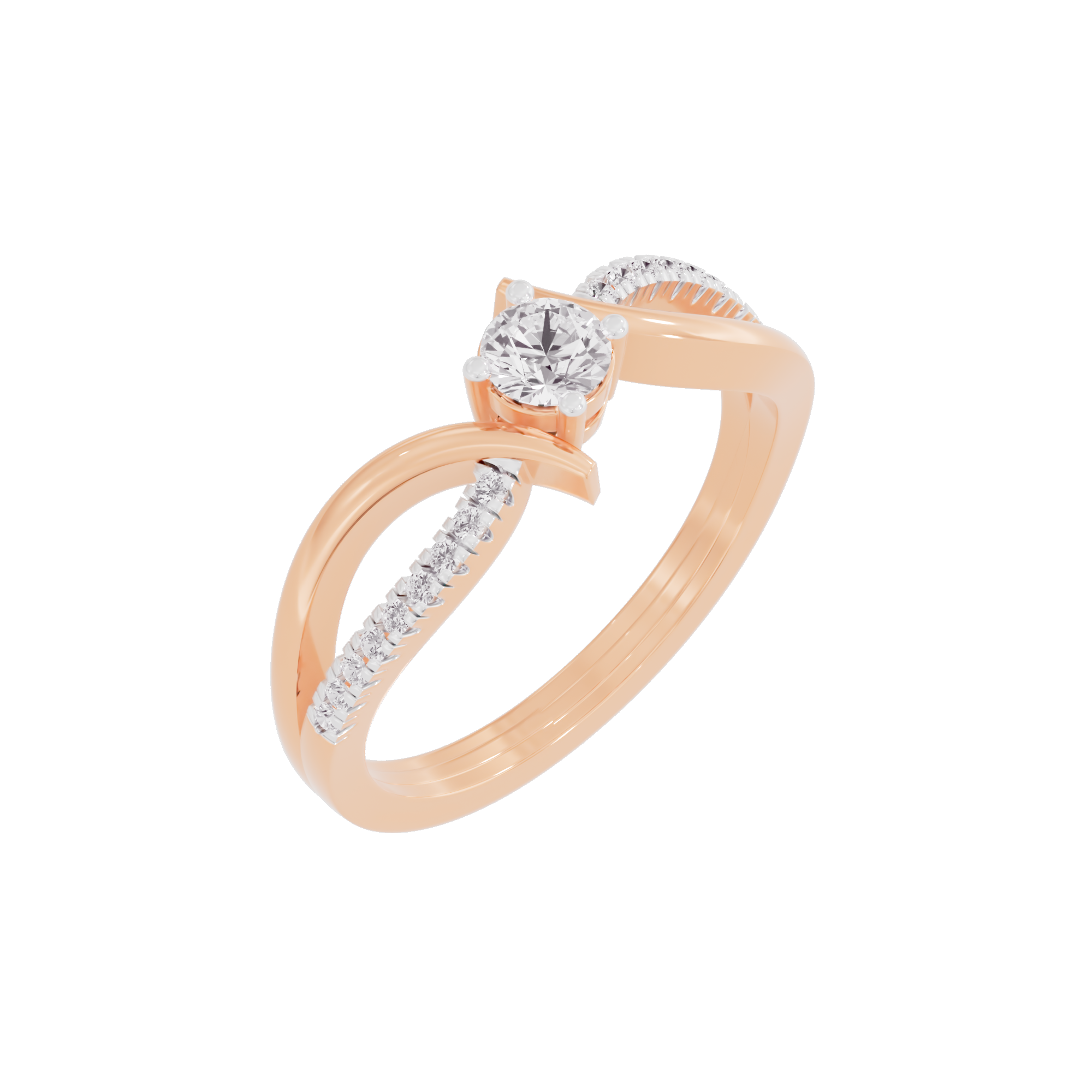 Dazzling Harmony Diamond Ring