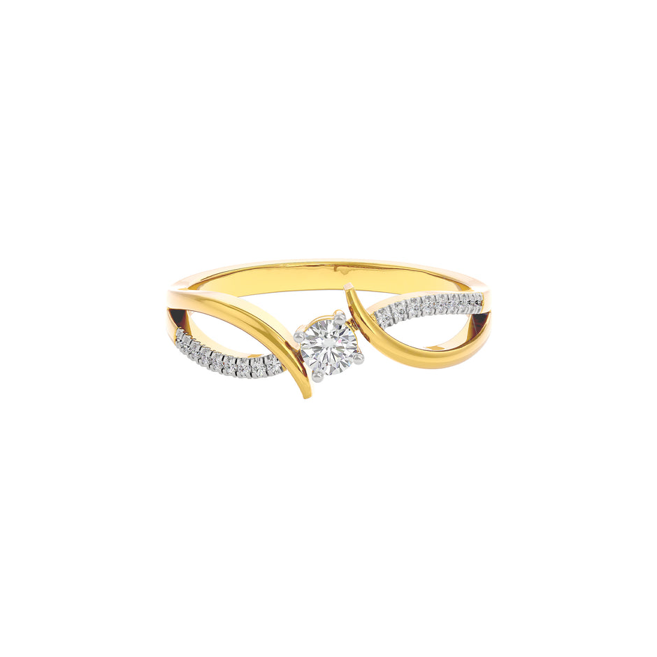 Crystal Embers Diamond Ring
