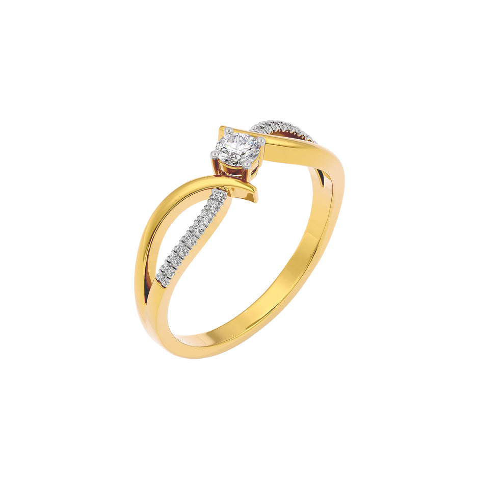 Crystal Embers Diamond Ring