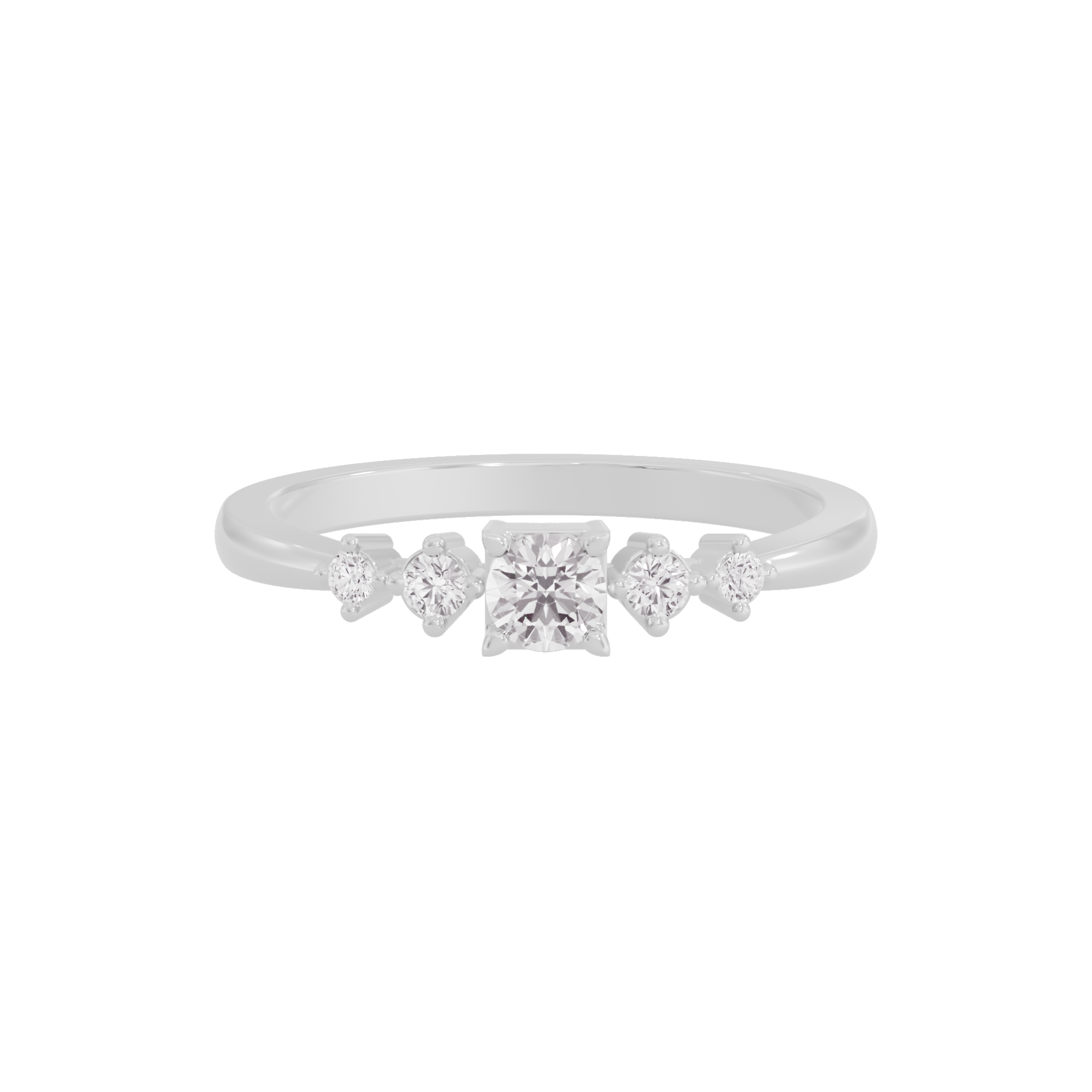 Dazzling Divinity Diamond Ring