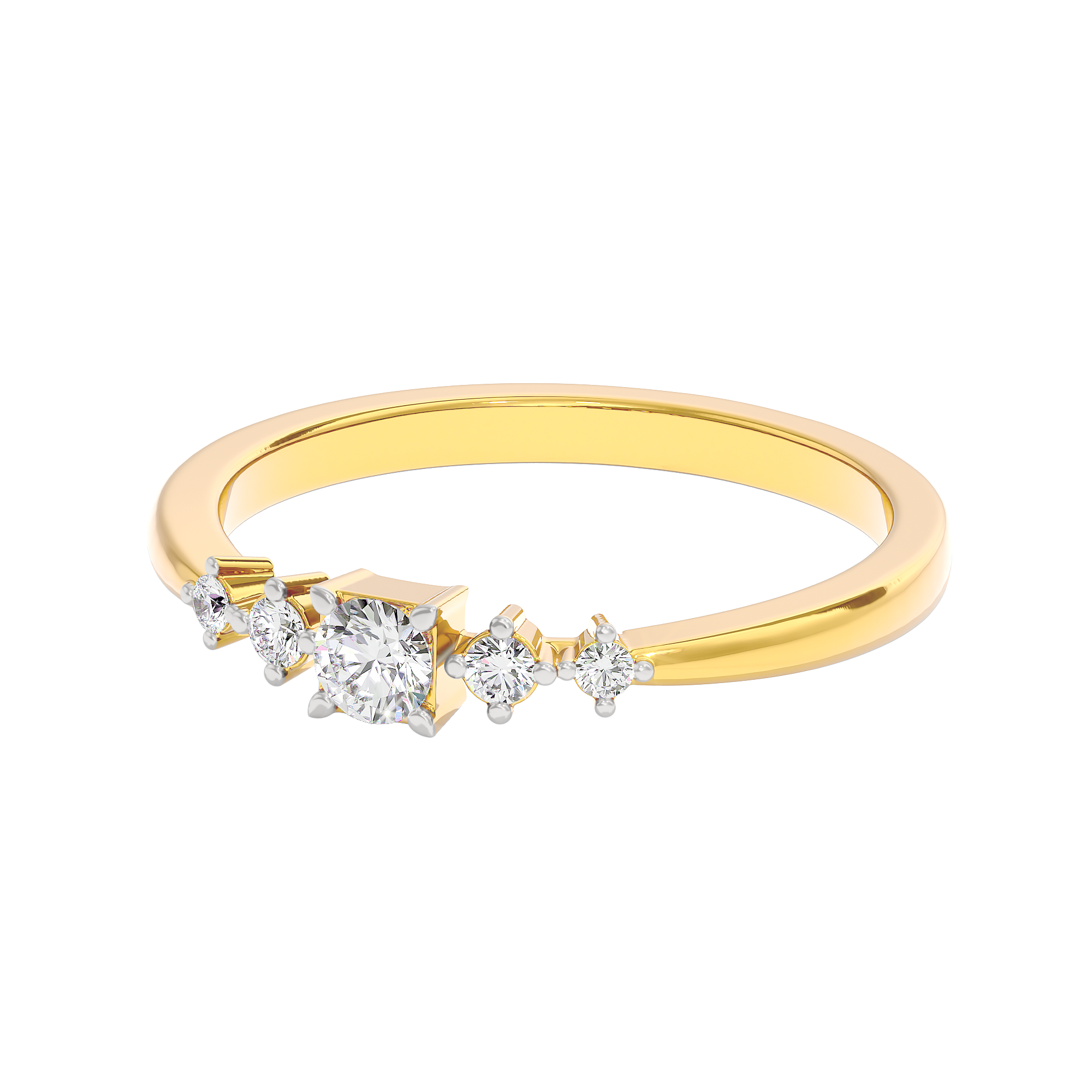 Dazzling Divinity Diamond Ring