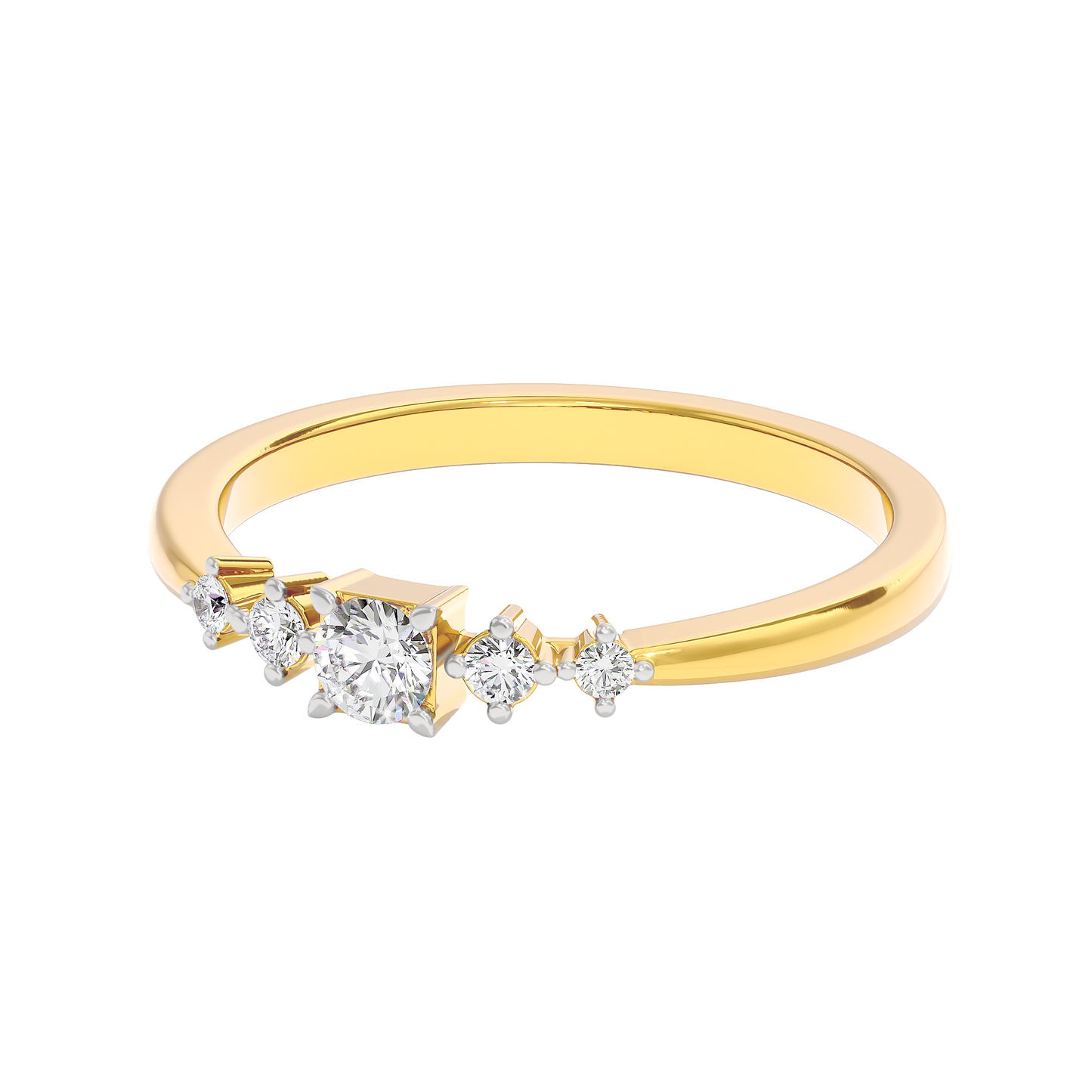 Dazzling Divinity Diamond Ring