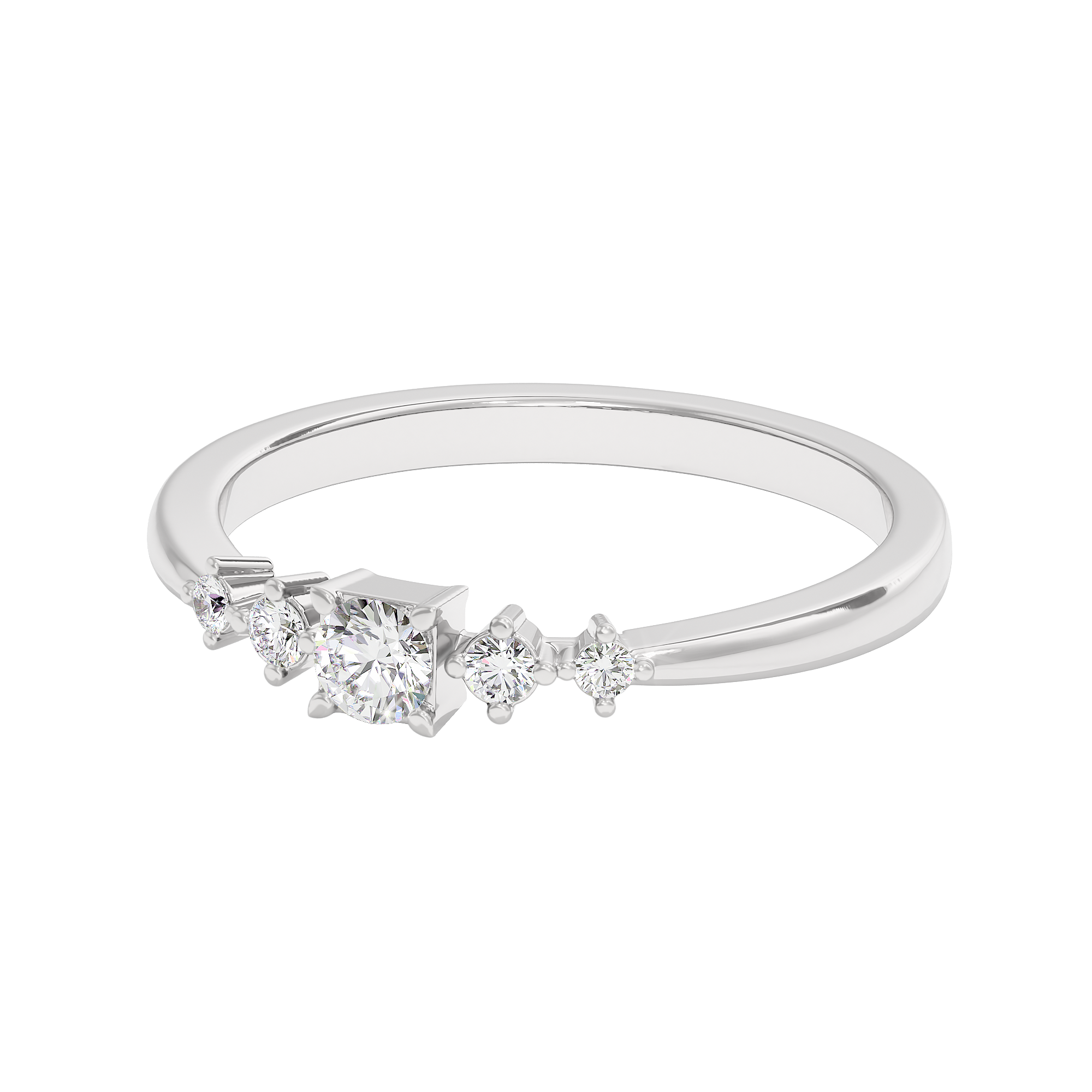 Dazzling Divinity Diamond Ring