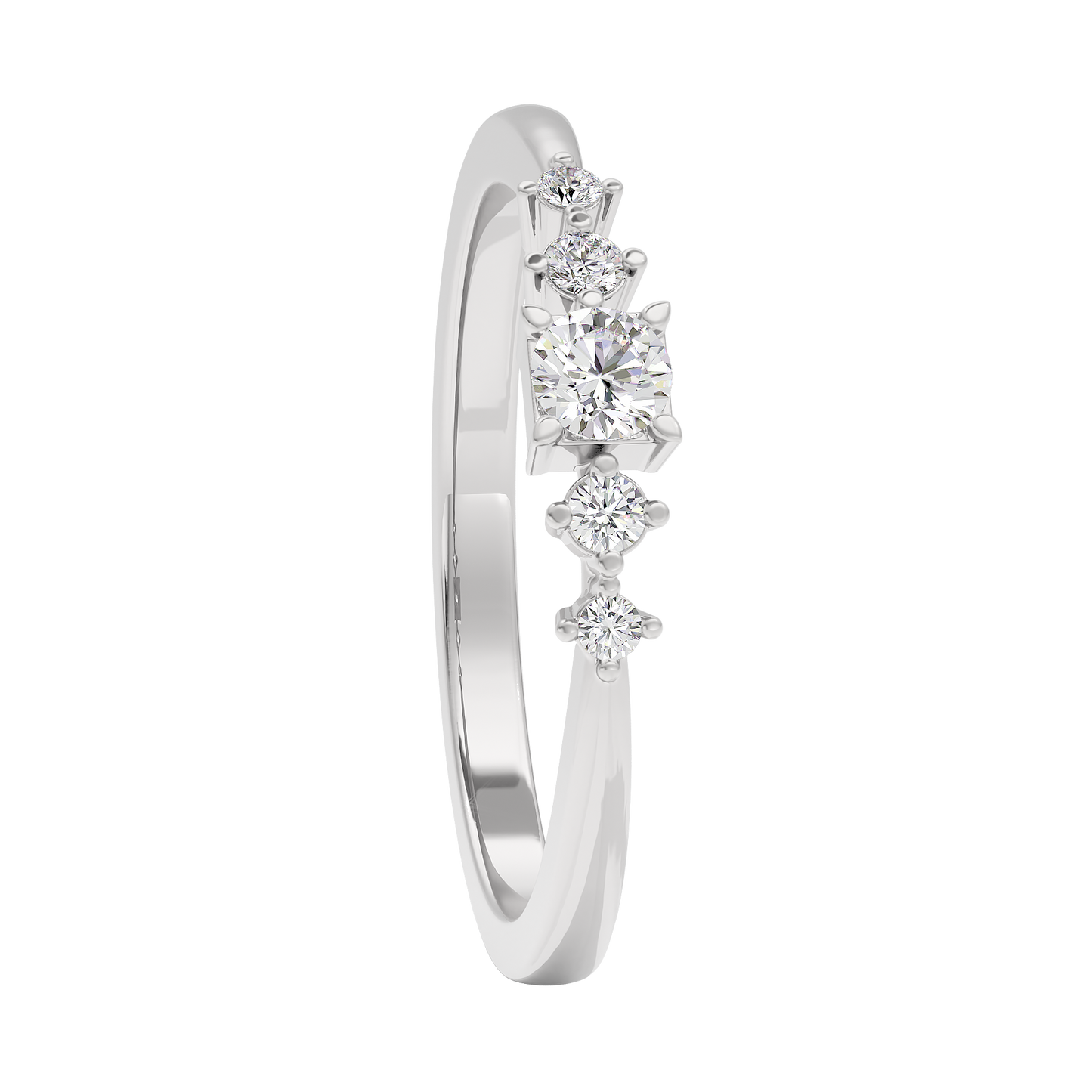 Dazzling Divinity Diamond Ring