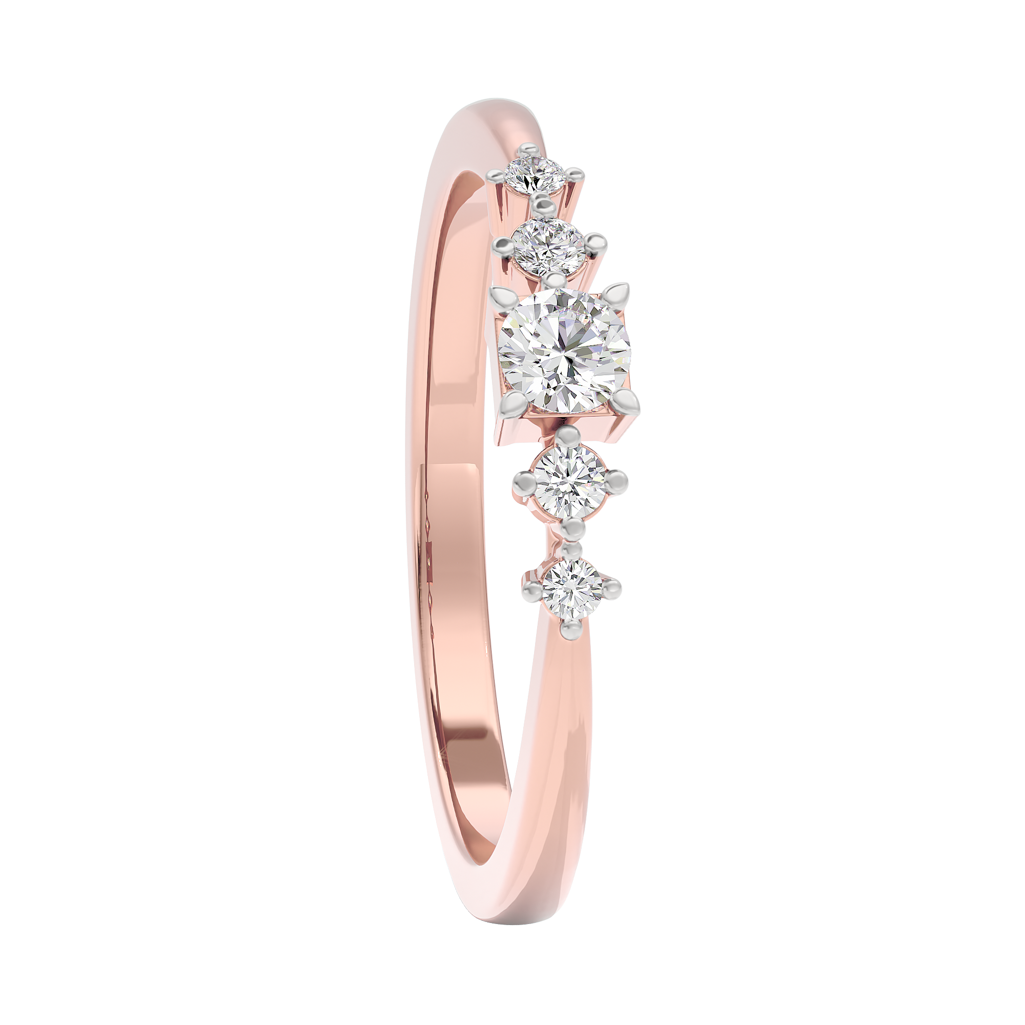 Dazzling Divinity Diamond Ring