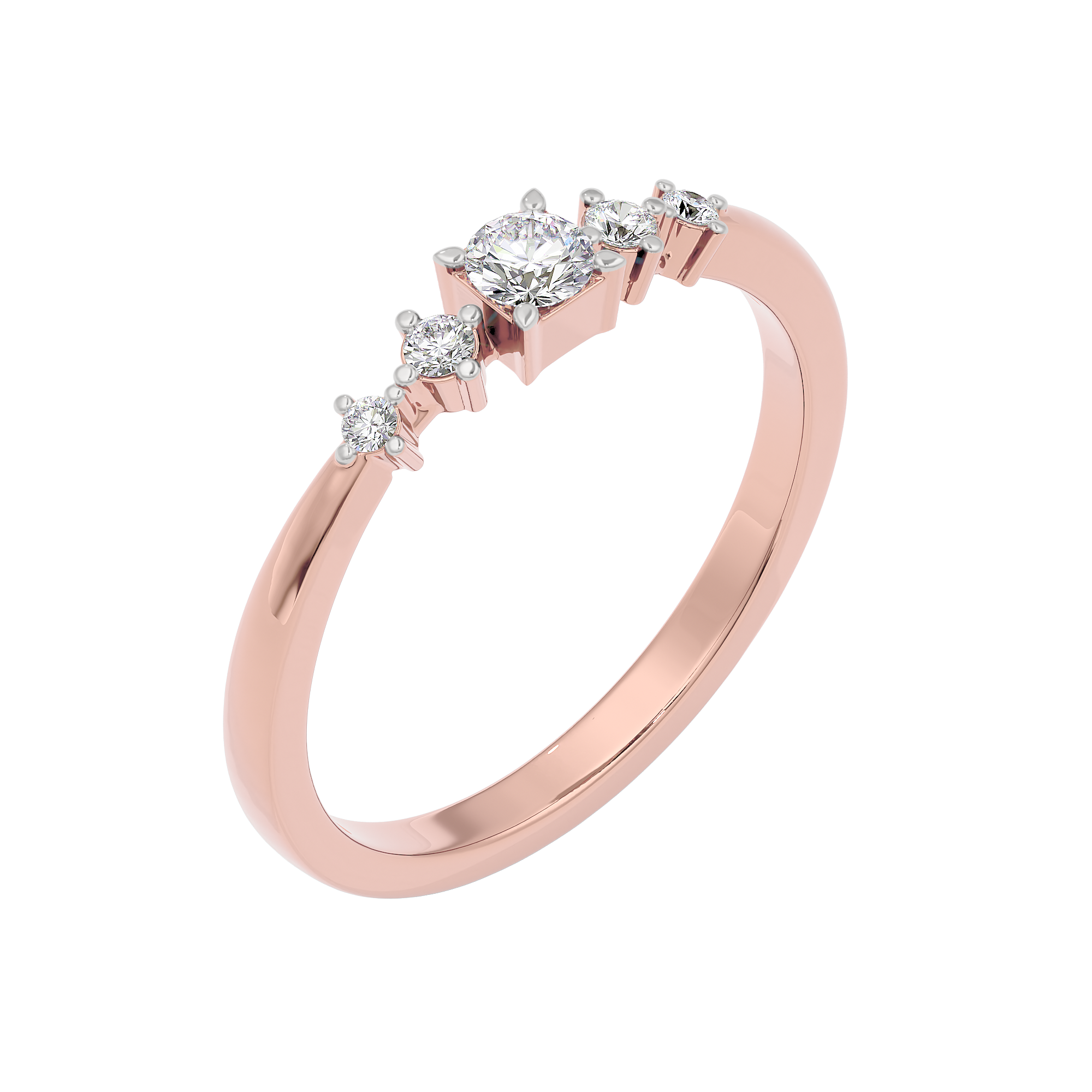 Dazzling Divinity Diamond Ring