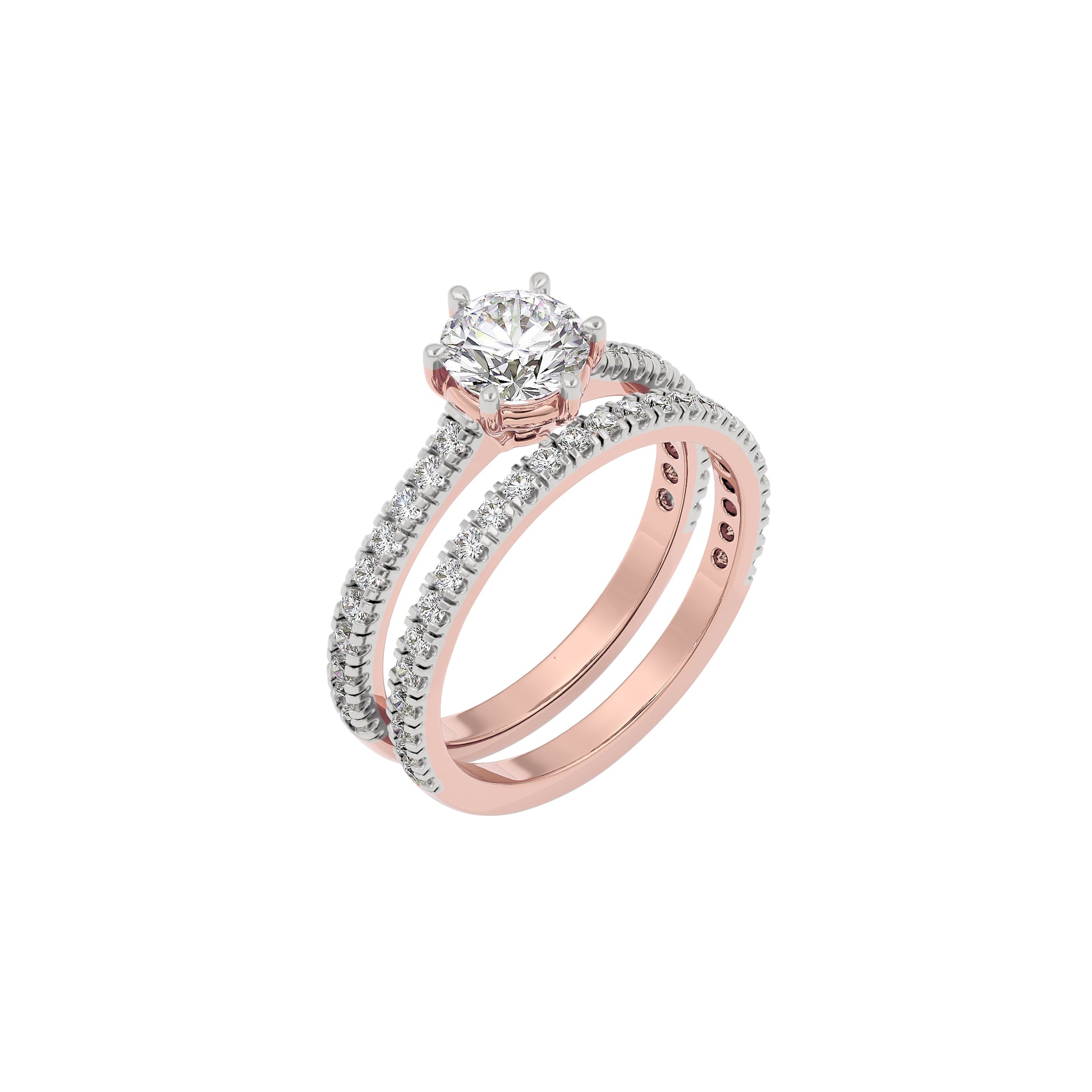 Celestial Celebration Diamond Ring 18 KT / Rose Gold / 22
