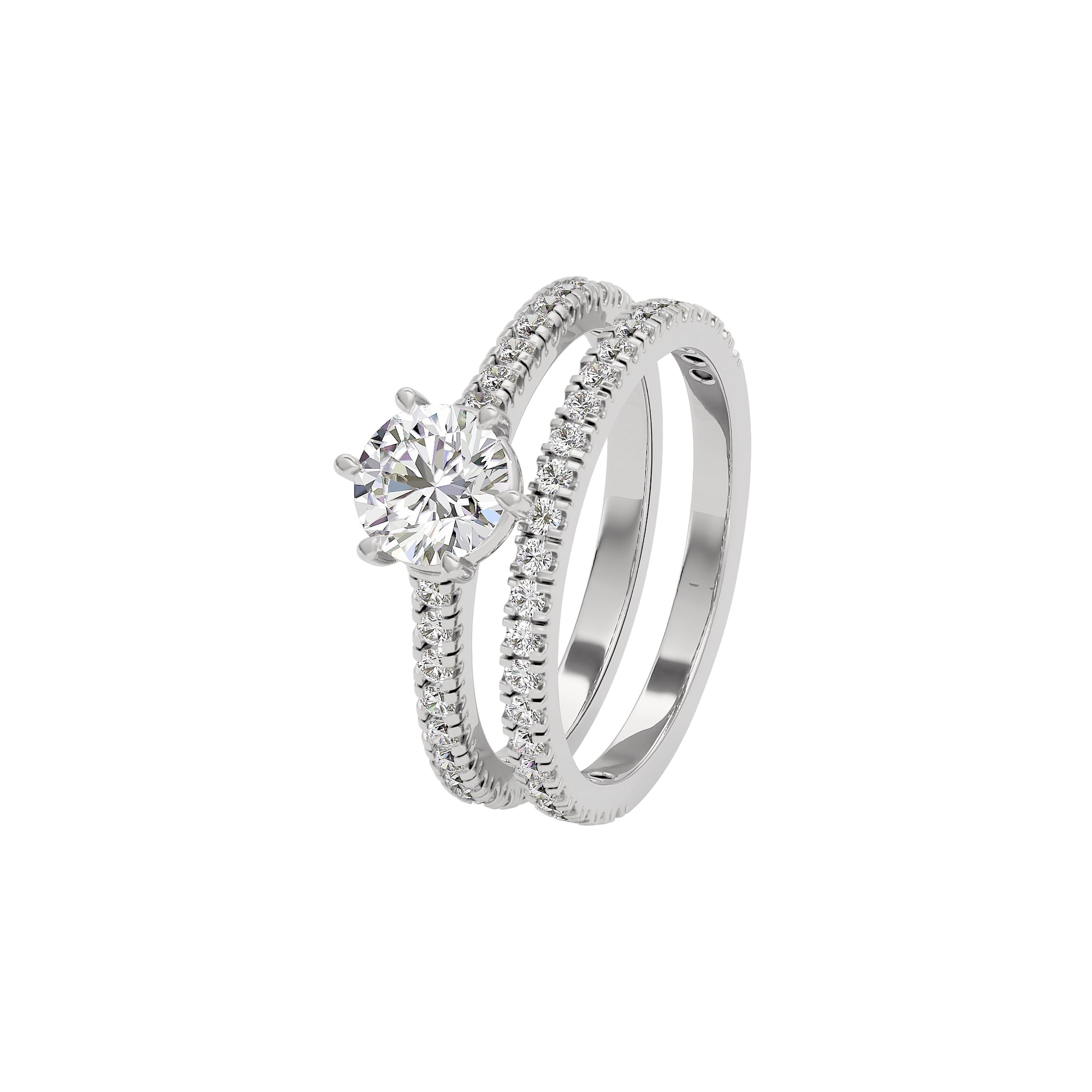 Celestial Celebration Diamond Ring 18 KT / White Gold / 22