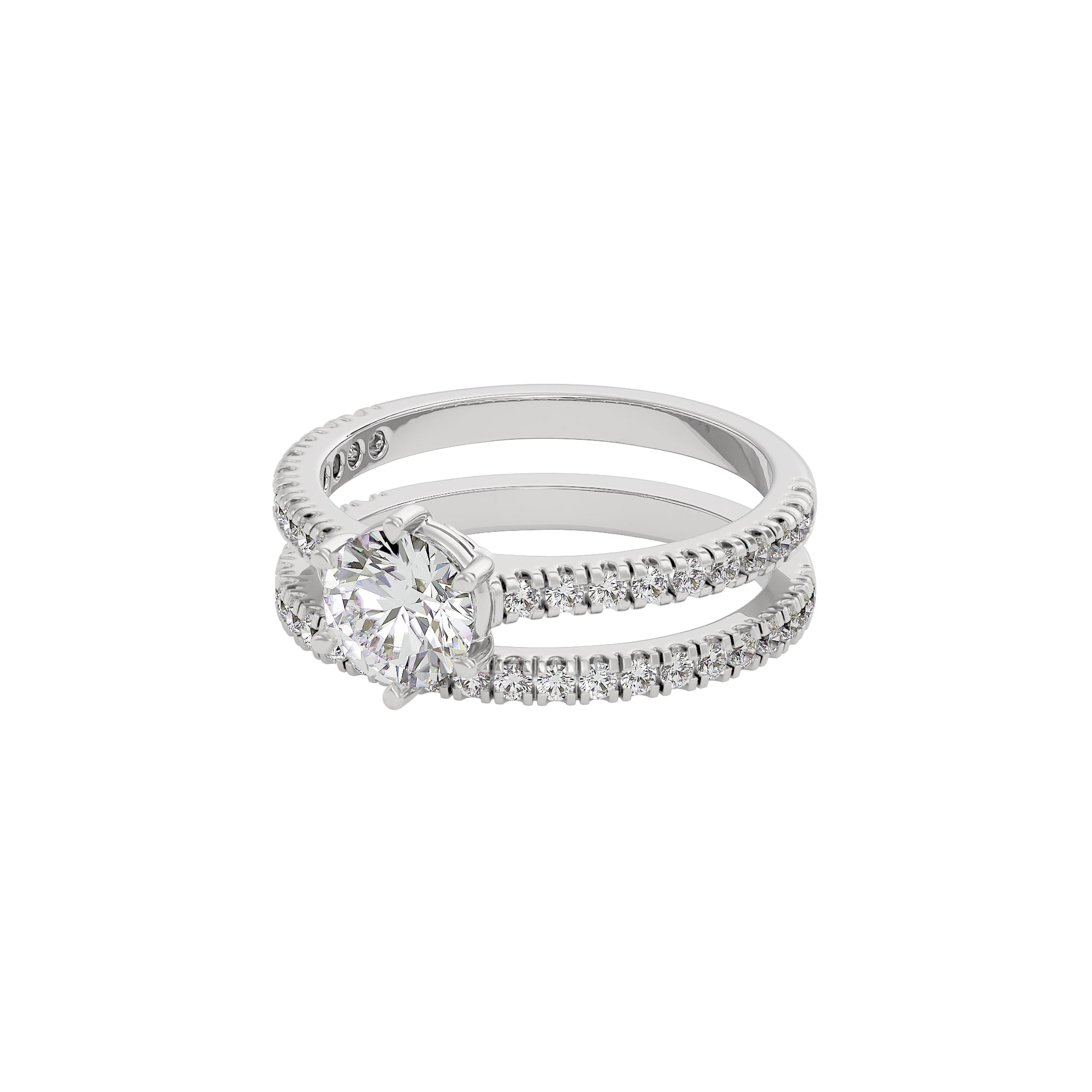 Celestial Celebration Diamond Ring 18 KT / White Gold / 22