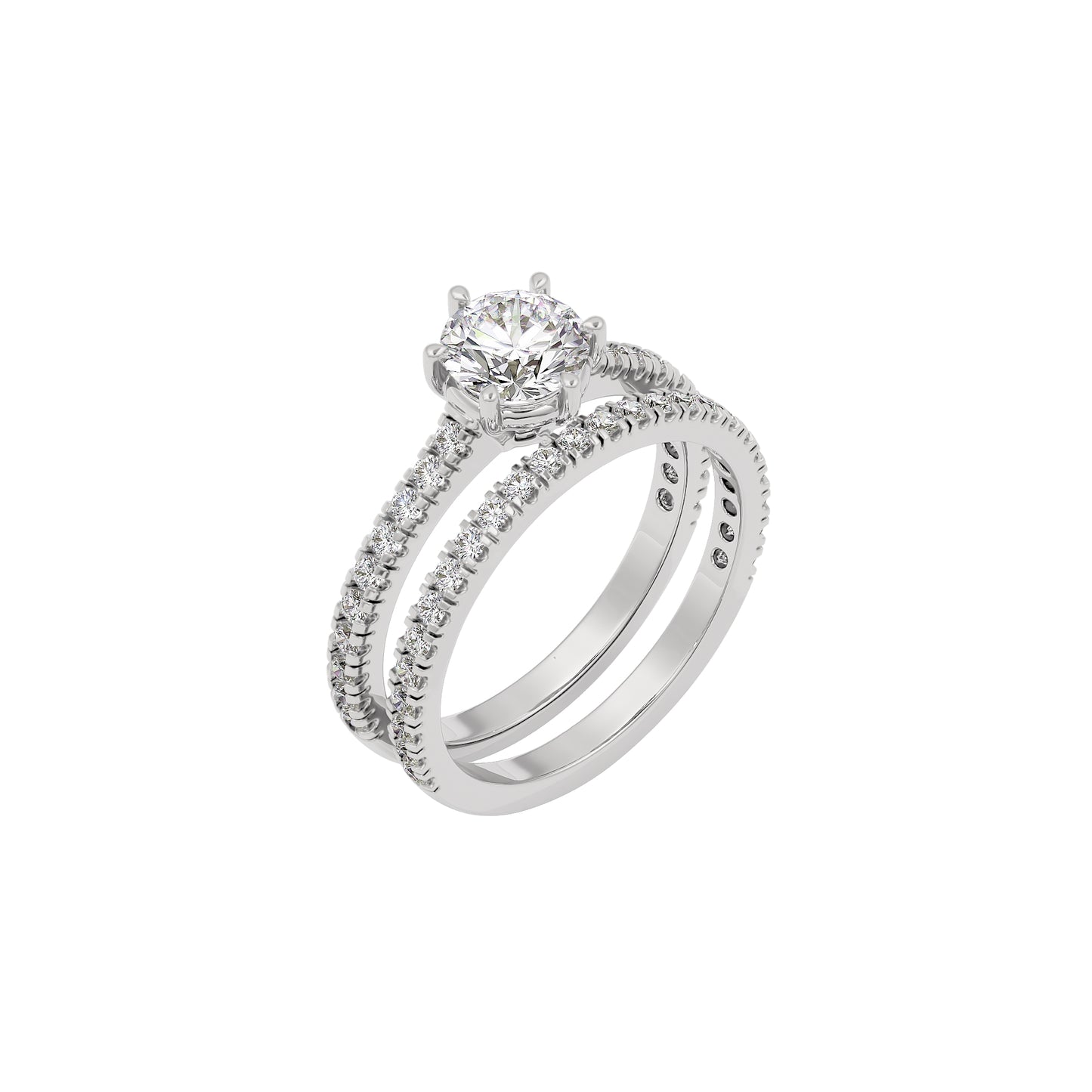 Celestial Celebration Diamond Ring 18 KT / White Gold / 22