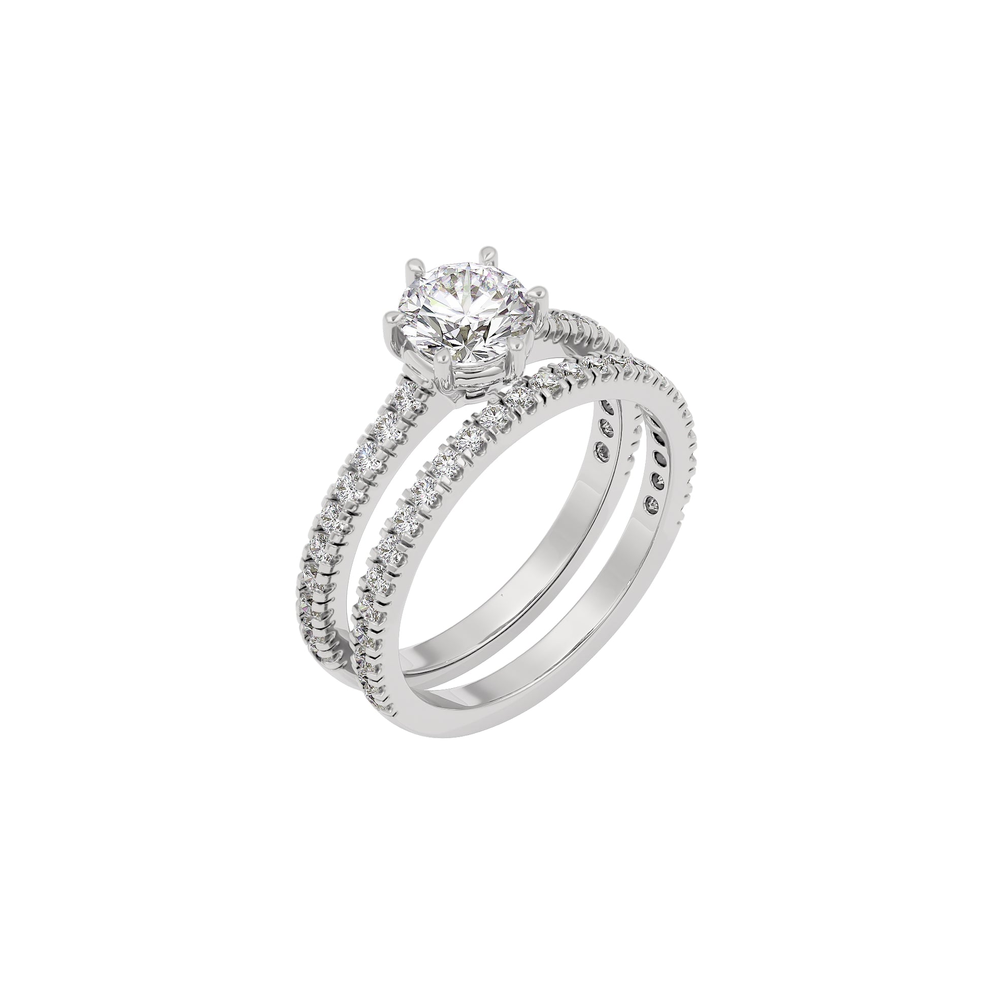 Celestial Celebration Diamond Ring 18 KT / White Gold / 22