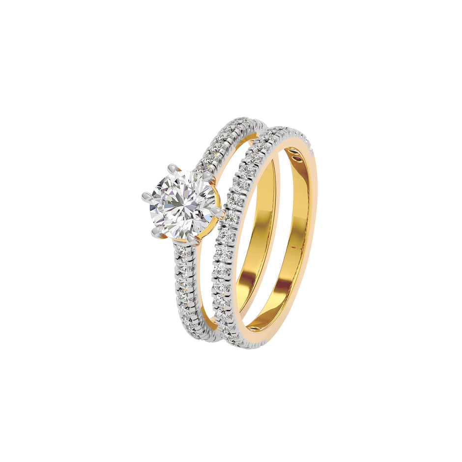 Celestial Celebration Diamond Ring 18 KT / Yellow Gold / 22
