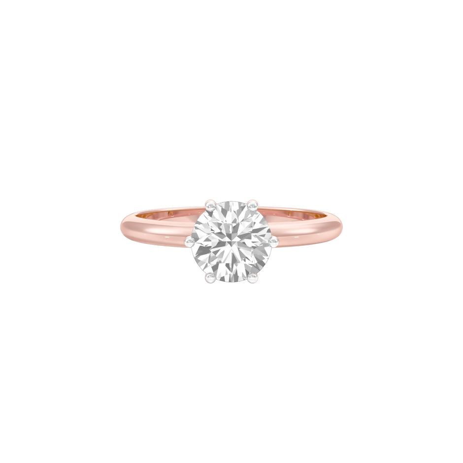 Opulent Odyssey Diamond Ring 18 KT / Rose Gold / 22