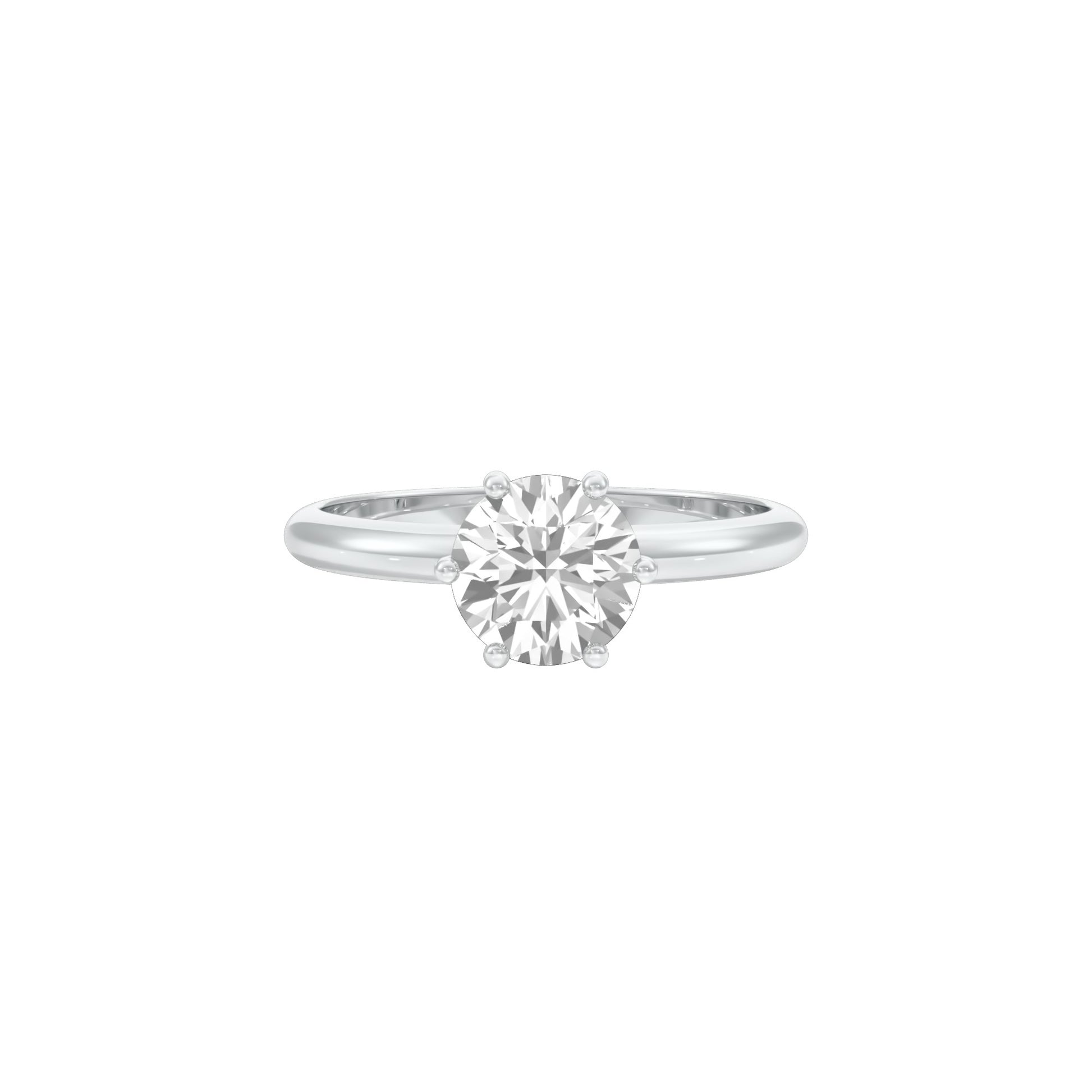 Opulent Odyssey Diamond Ring 18 KT / White Gold / 22