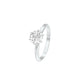 Opulent Odyssey Diamond Ring 18 KT / White Gold / 22