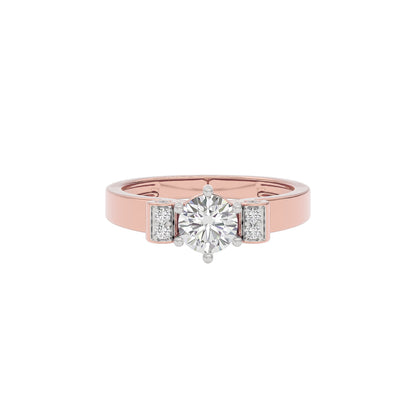 Alluring Flora Diamond Ring 18 KT / Rose Gold / 22