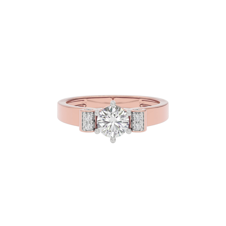 Alluring Flora Diamond Ring 18 KT / Rose Gold / 22