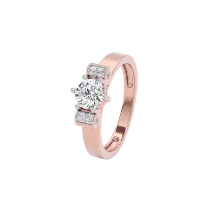 Alluring Flora Diamond Ring 18 KT / Rose Gold / 22