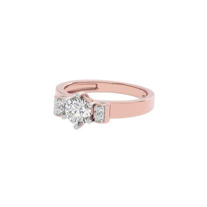 Alluring Flora Diamond Ring 18 KT / Rose Gold / 22
