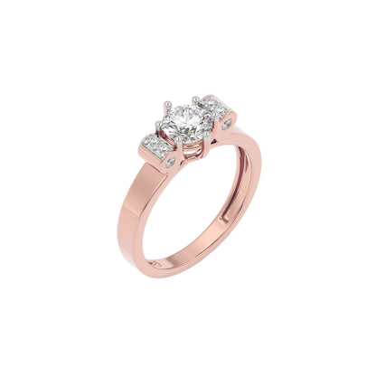 Alluring Flora Diamond Ring 18 KT / Rose Gold / 22