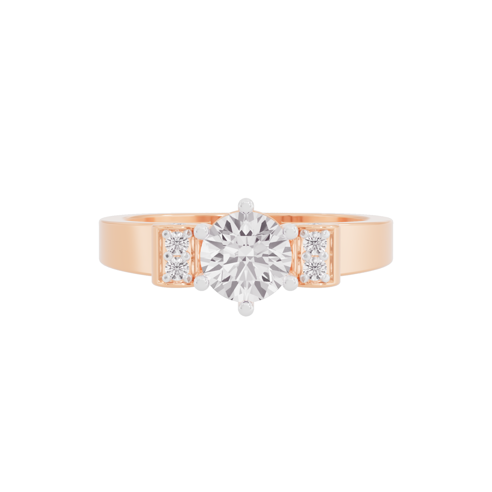 Alluring Flora Diamond Ring