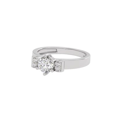 Alluring Flora Diamond Ring 18 KT / White Gold / 22