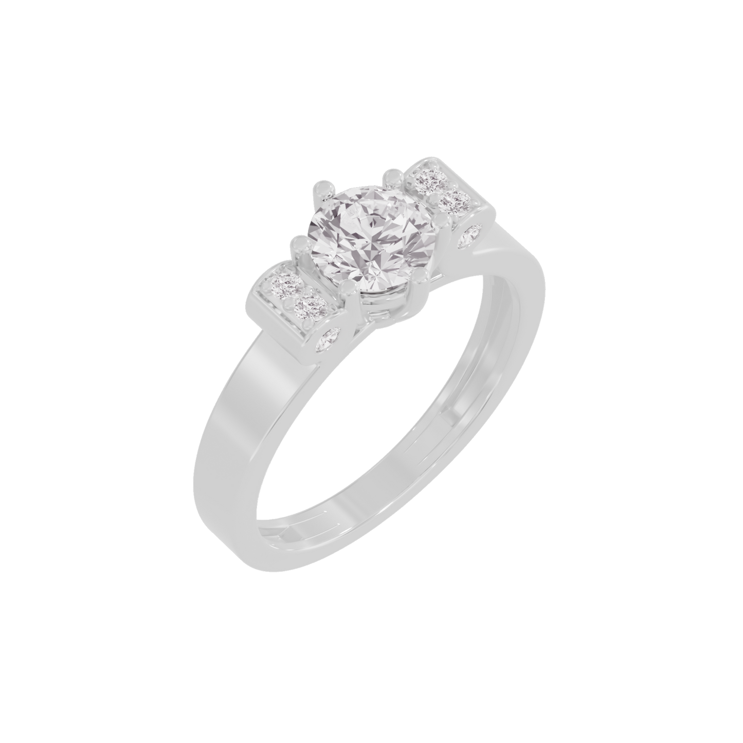Alluring Flora Diamond Ring