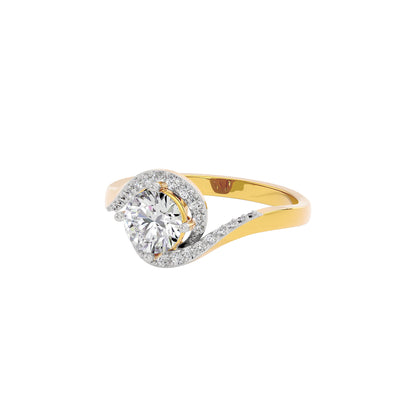 Refined Elegance Diamond Ring 18 KT / Yellow Gold / 22