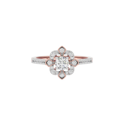 Enigma Diamond Ring 18 KT / Rose Gold / 22