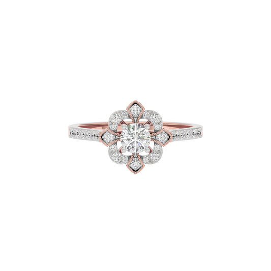 Enigma Diamond Ring 18 KT / Rose Gold / 22