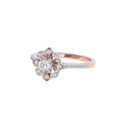 Enigma Diamond Ring 18 KT / Rose Gold / 22