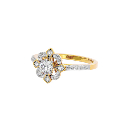 Enigma Diamond Ring 18 KT / Yellow Gold / 22