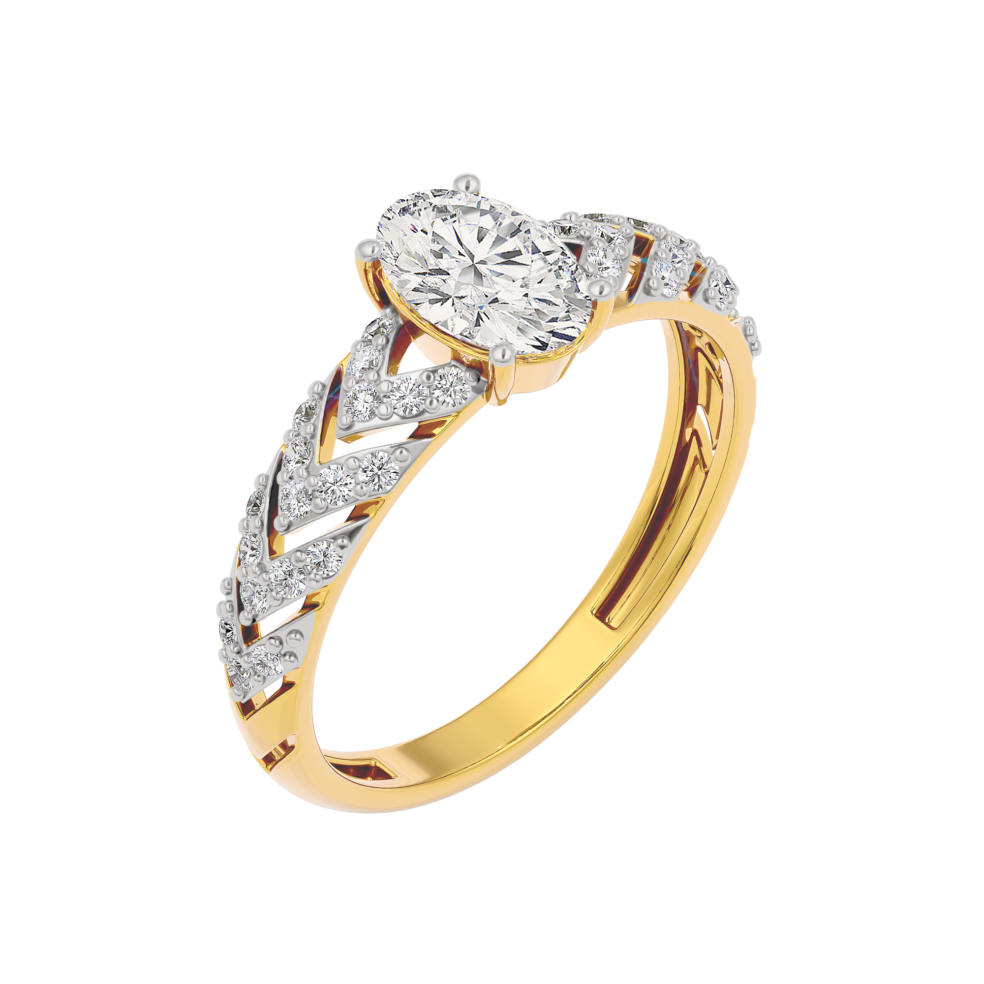 Divine Charm Diamond Ring