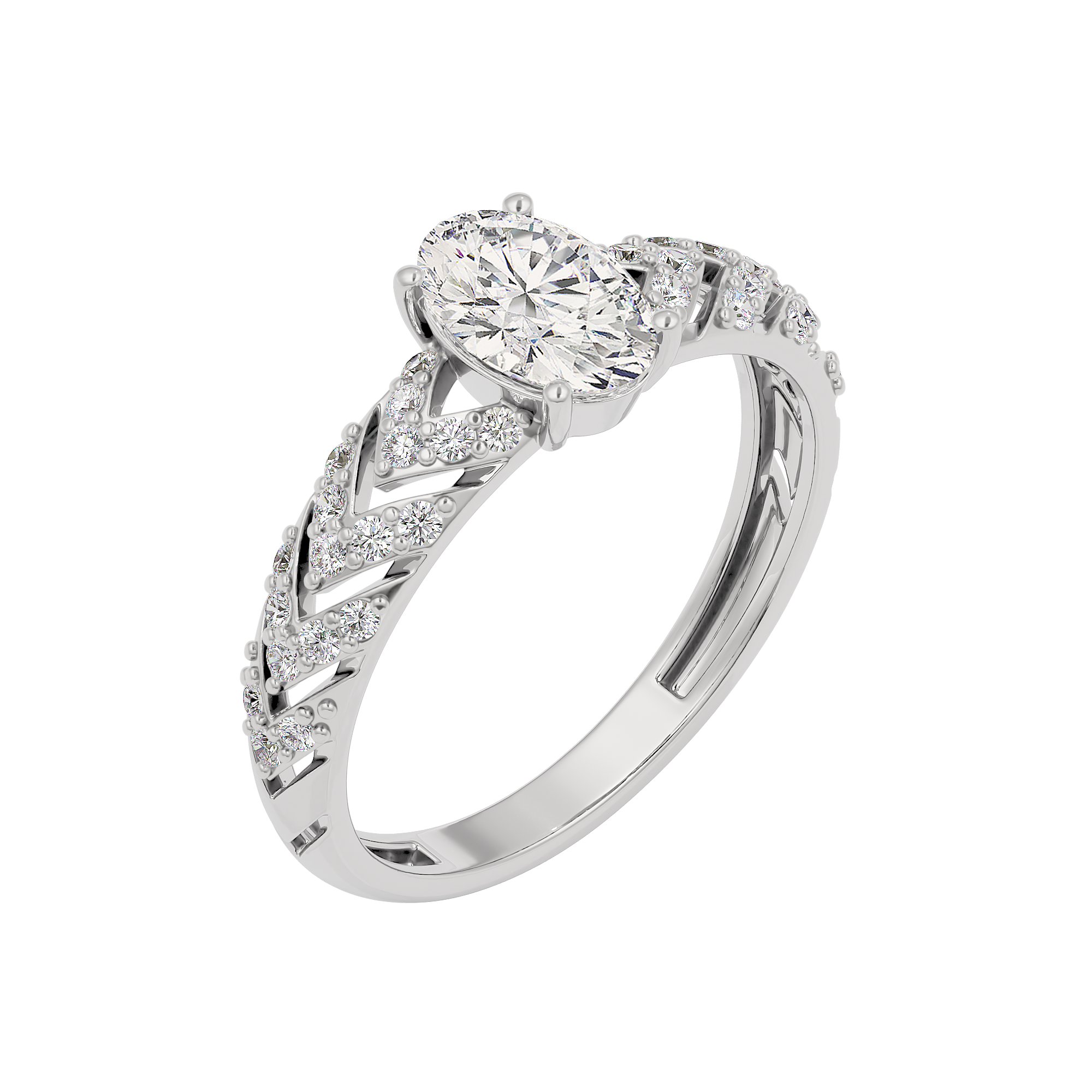 Divine Charm Diamond Ring