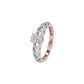 Radiant Reverence Diamond Ring 18 KT / Rose Gold / 10