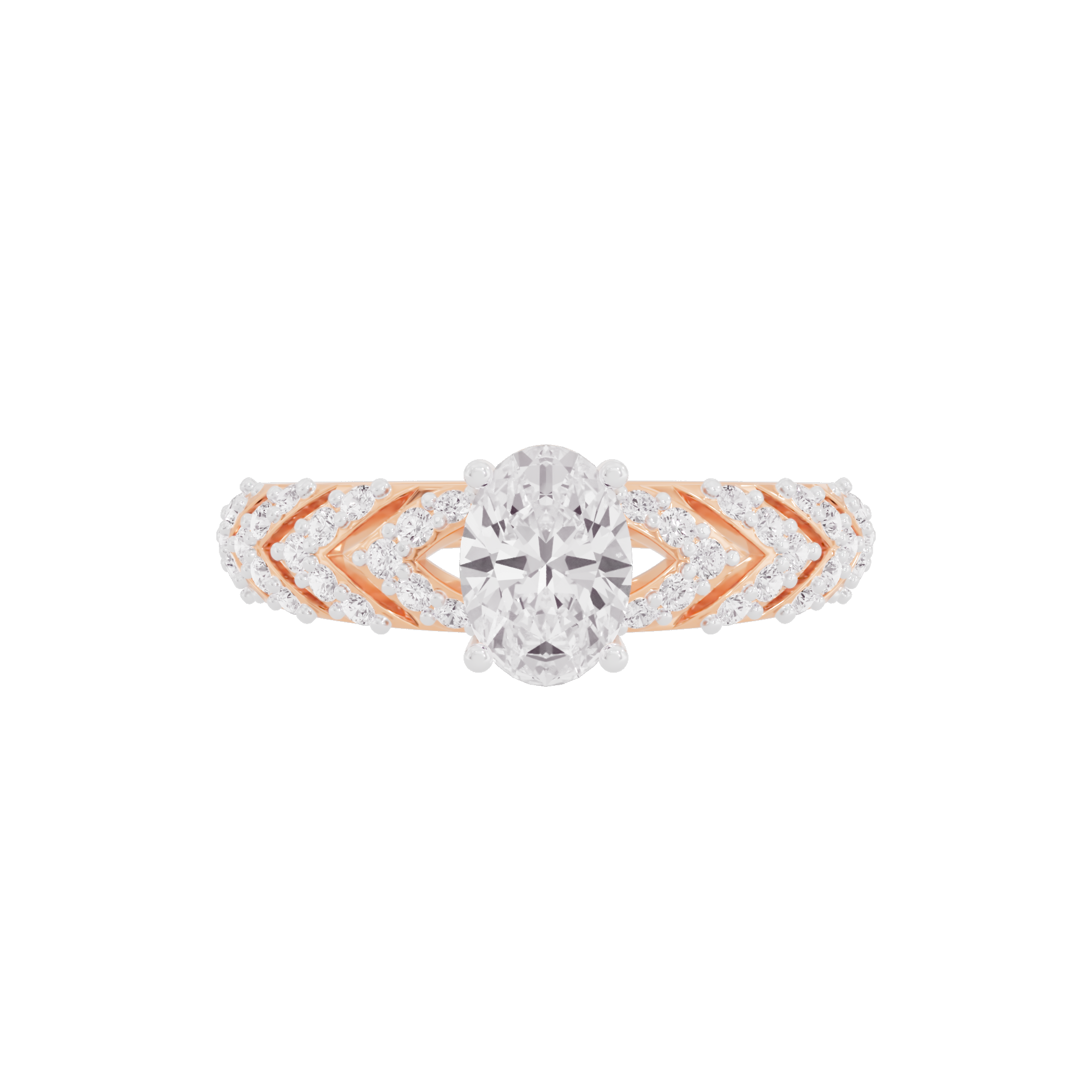 Radiant Reverence Diamond Ring