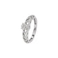 Radiant Reverence Diamond Ring 18 KT / White Gold / 10