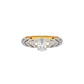 Radiant Reverence Diamond Ring 18 KT / Yellow Gold / 10