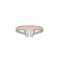 Serene Sunrise Diamond Ring 18 KT / Rose Gold / 22