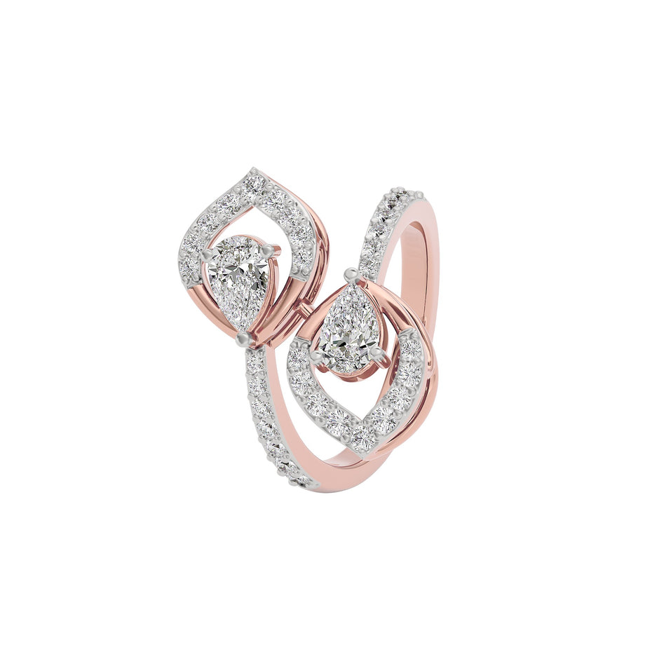 Luminous Legacy Diamond Ring 18 KT / Rose Gold / 22