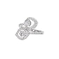 Luminous Legacy Diamond Ring 18 KT / White Gold / 22