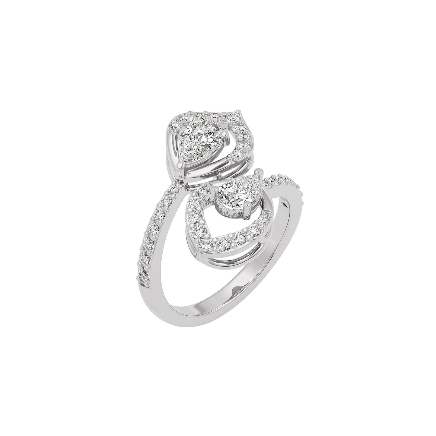 Luminous Legacy Diamond Ring 18 KT / White Gold / 22